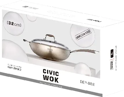 Kovic Wok packaging