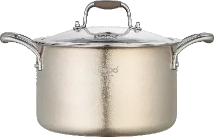 Romax Pure Titanium Soup Pot front view