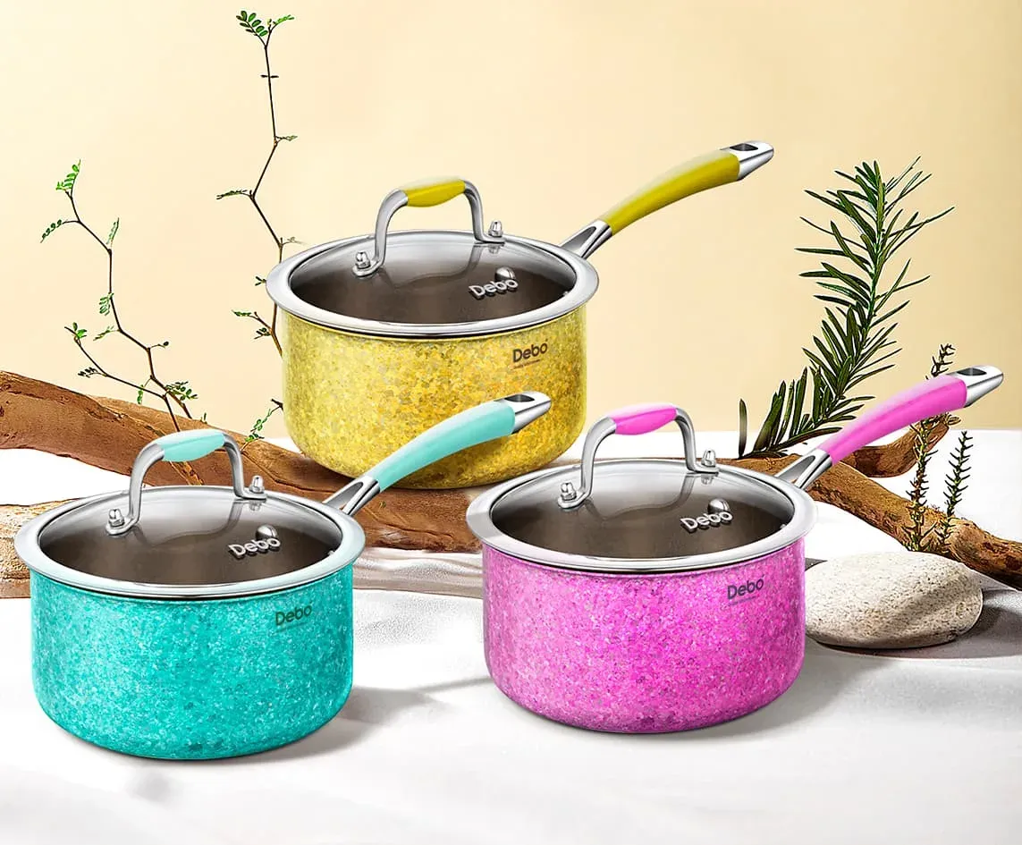 Diana Pure Titanium Milk Pan
