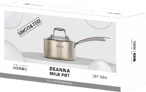 Diana Pure Titanium Milk Pan packaging