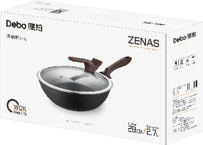 Zenas Wok 28cm packaging