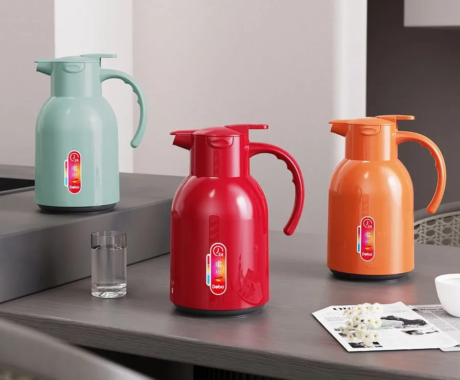 Villette Red-Liner Vacuum Flask