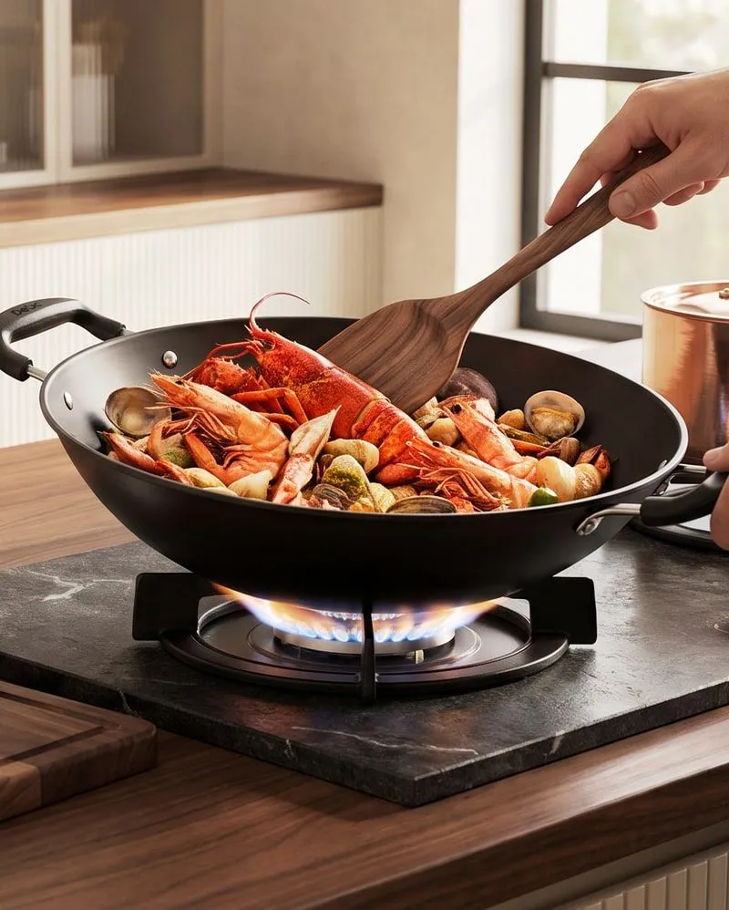 Carbon-steel and cast-iron cookware