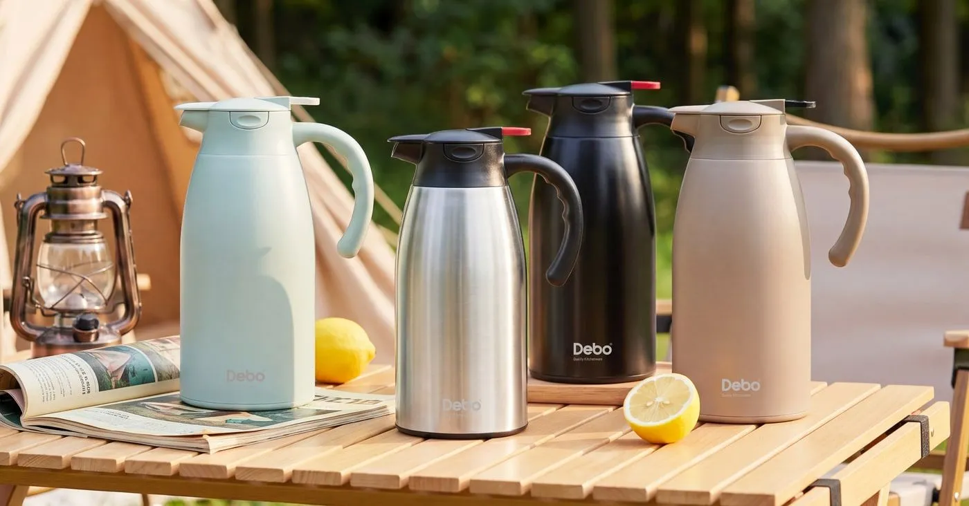 Stainless-steel cookware and drinkware