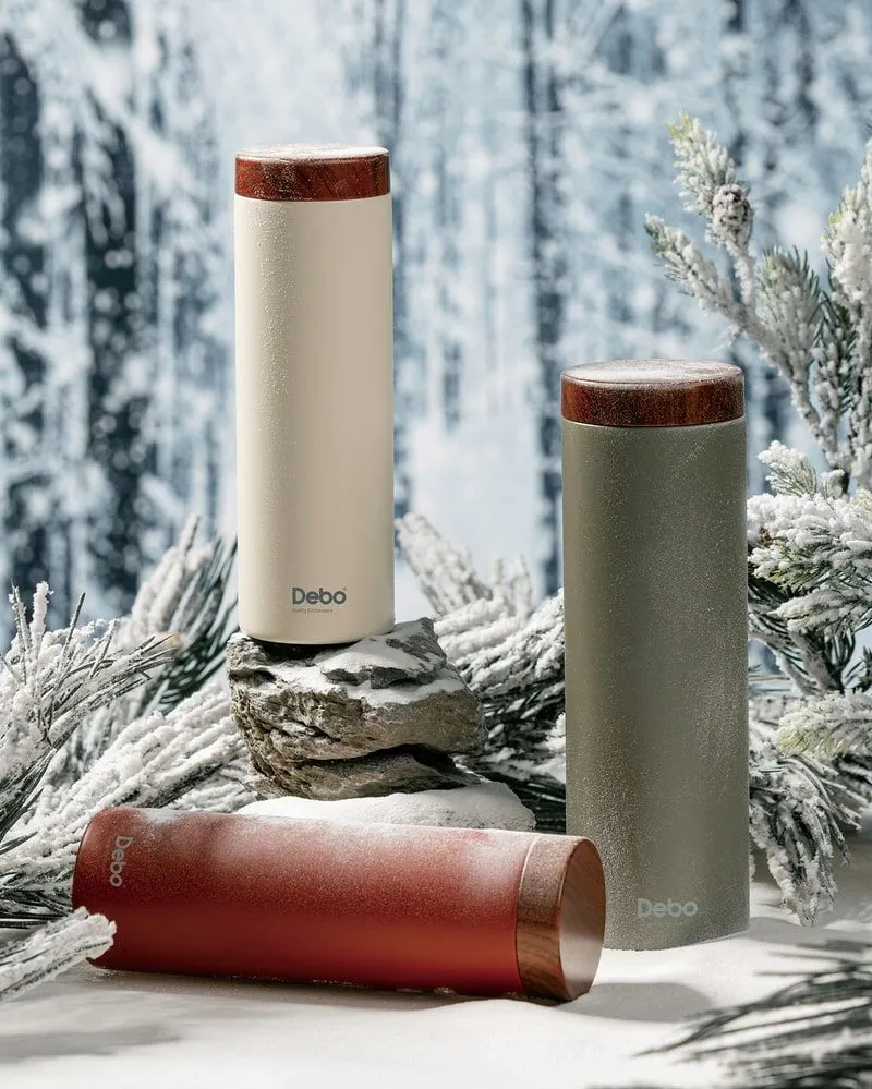 Stainless-steel cookware and drinkware
